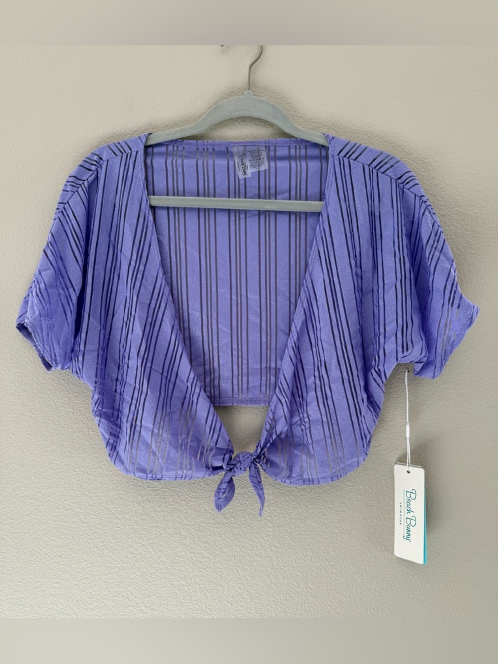 Beach Bunny - Miller Crop Top Cover-up - LAVENDER